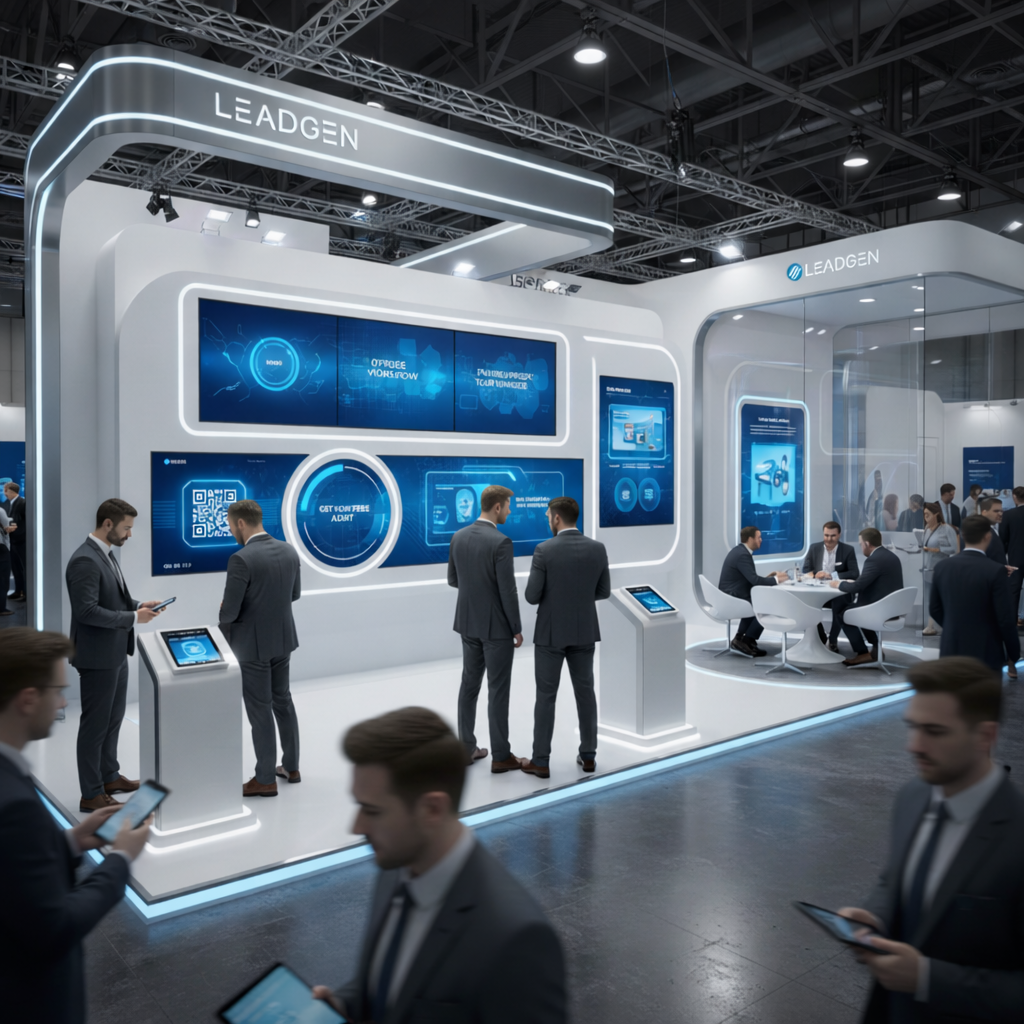 Exhibition Stand Design That Actually Generates Leads (Not Just Footfall)