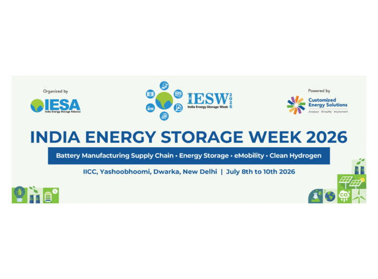 Exhibition booth fabrication at India Energy Storage Week