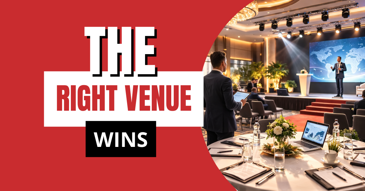 How to Choose the Right Venue for Corporate Events