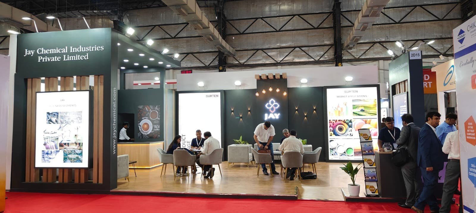 Stand builder for Chem Expo