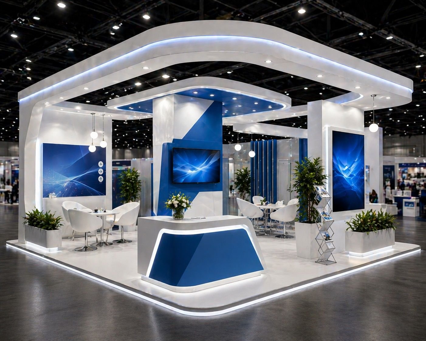 Island exhibition design