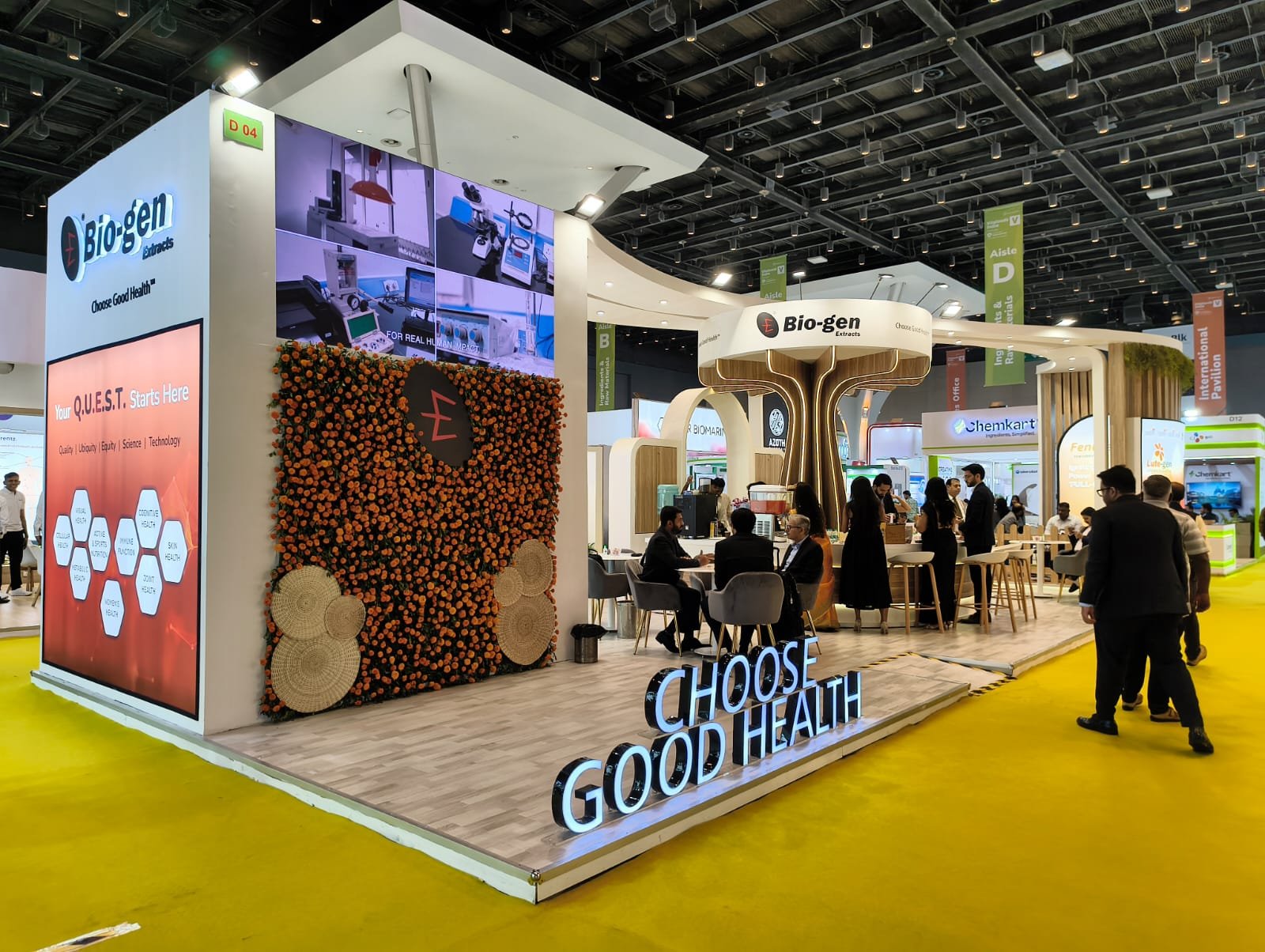 Exhibition stall design for Smart Home Expo