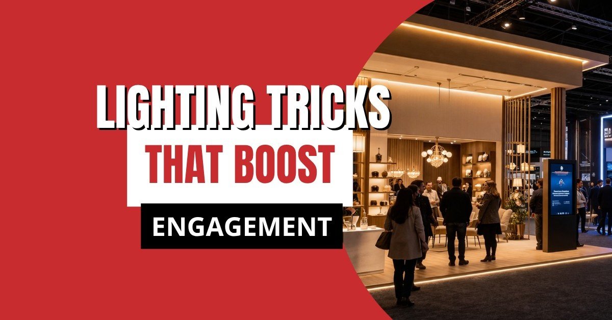 How Exhibition Stand Lighting Enhances Visibility and Engagement