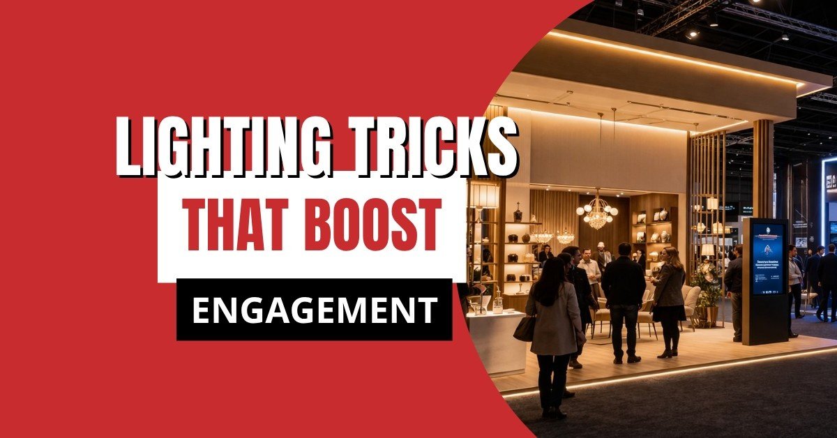How Exhibition Stand Lighting Enhances Visibility and Engagement