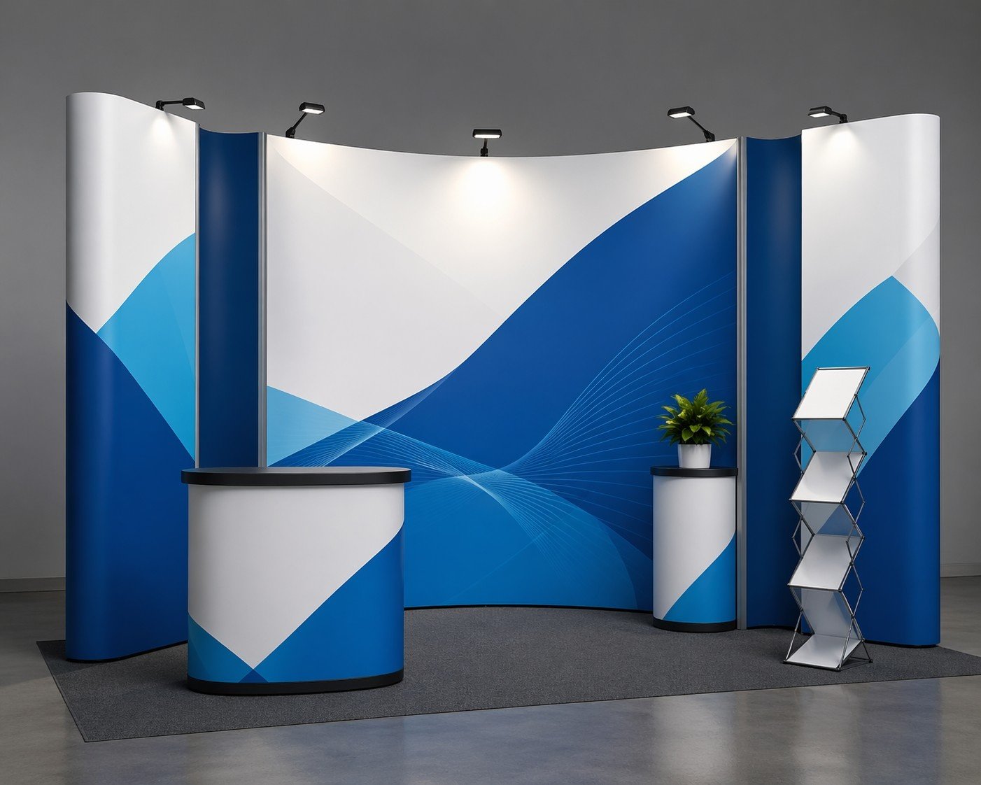 Portable exhibition stand