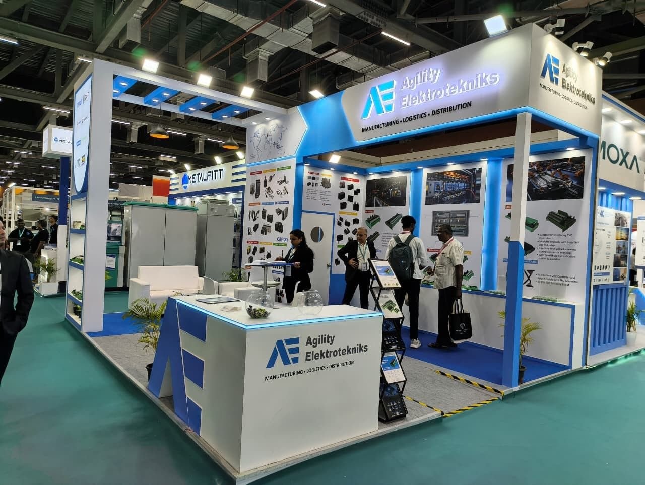 Custom exhibition stand at Smart City Expo 2026