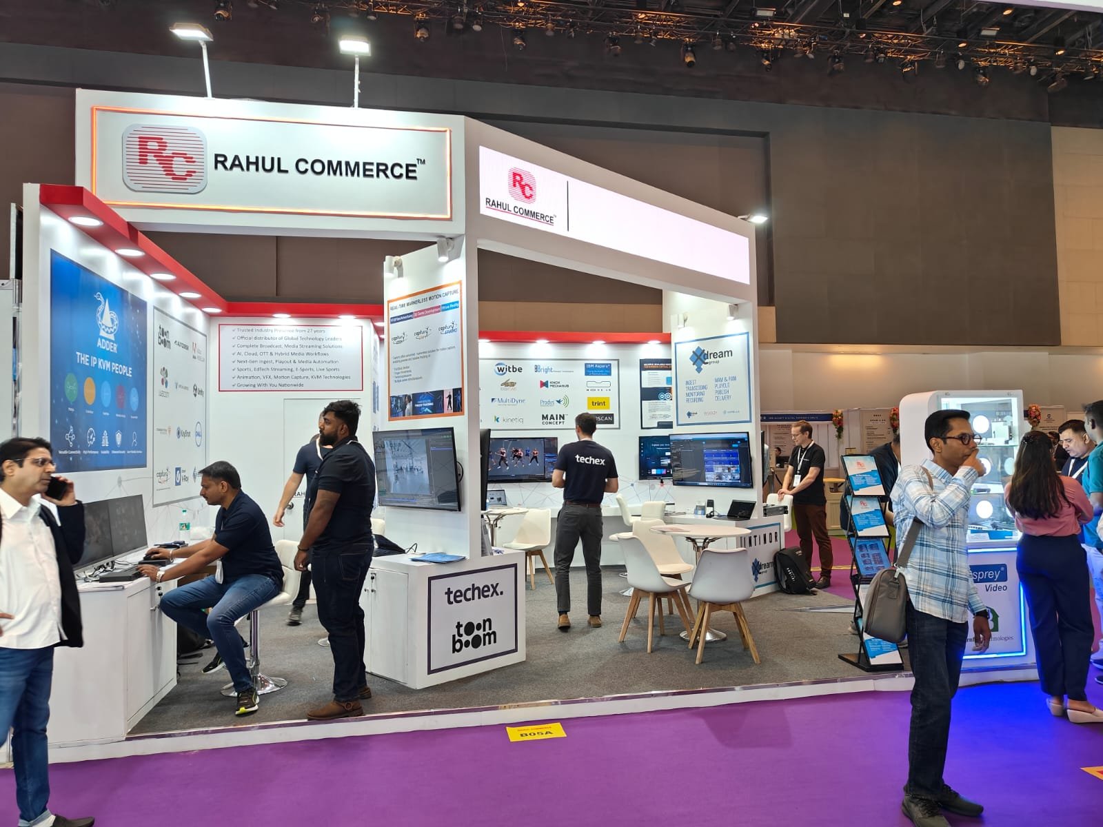 Exhibition stall design company for InfoComm India 2026