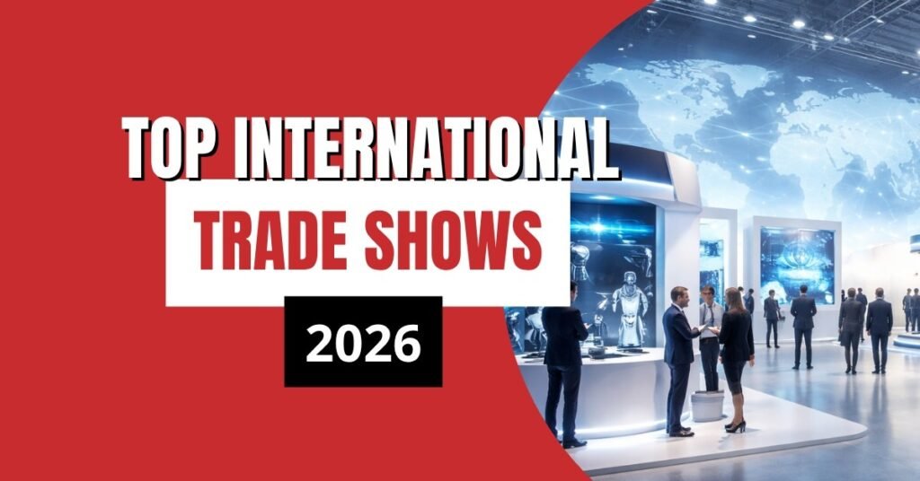 Top International Trade Shows to Exhibit at in 2026