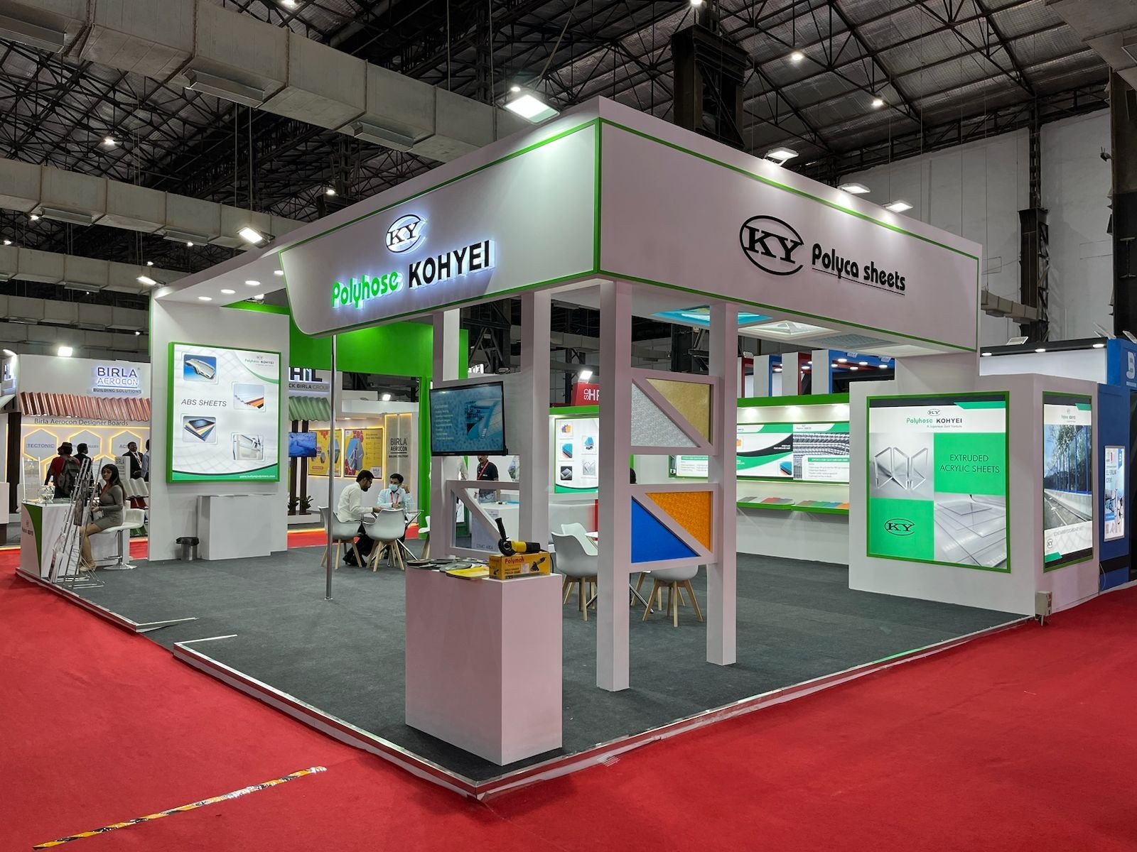 WTM London exhibition booth setup and design