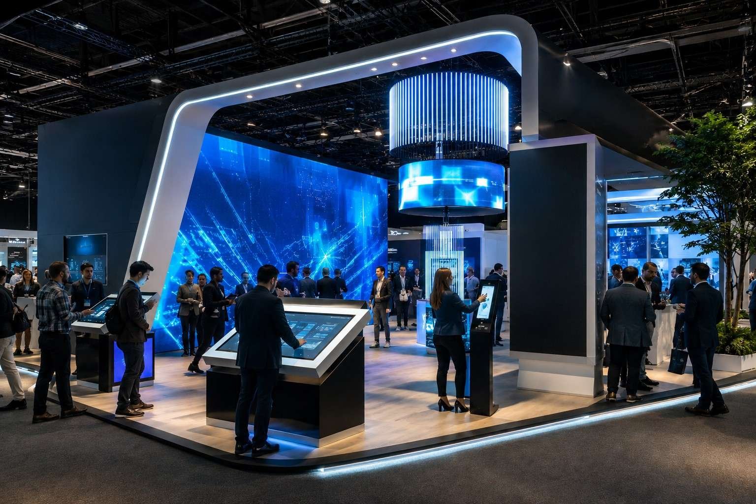Immersive and Experiential Booth Designs