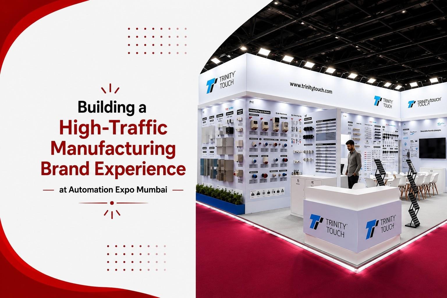 Building a High-Traffic Manufacturing Brand Experience at Automation Expo Mumbai