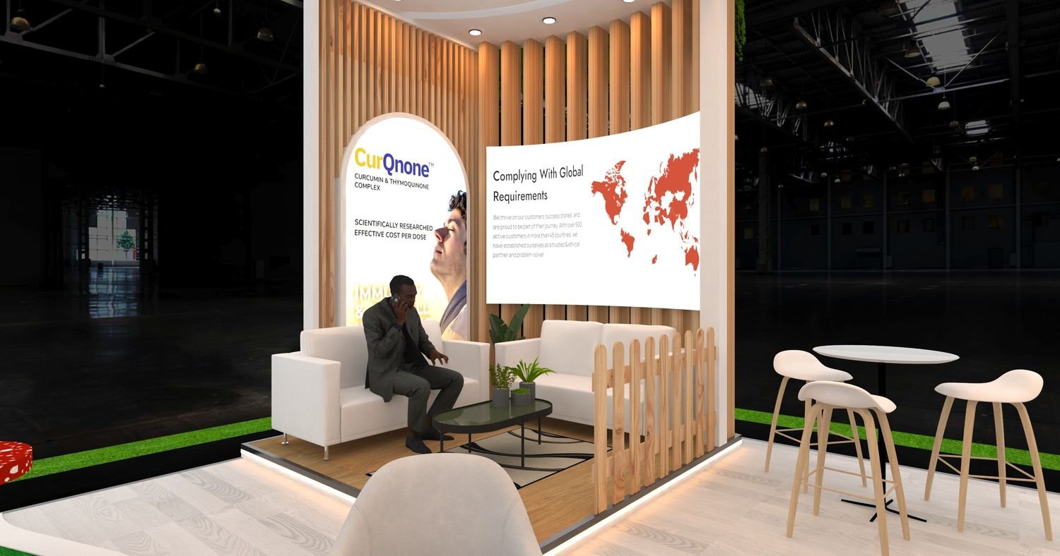 Lounge-Style Booth Setup