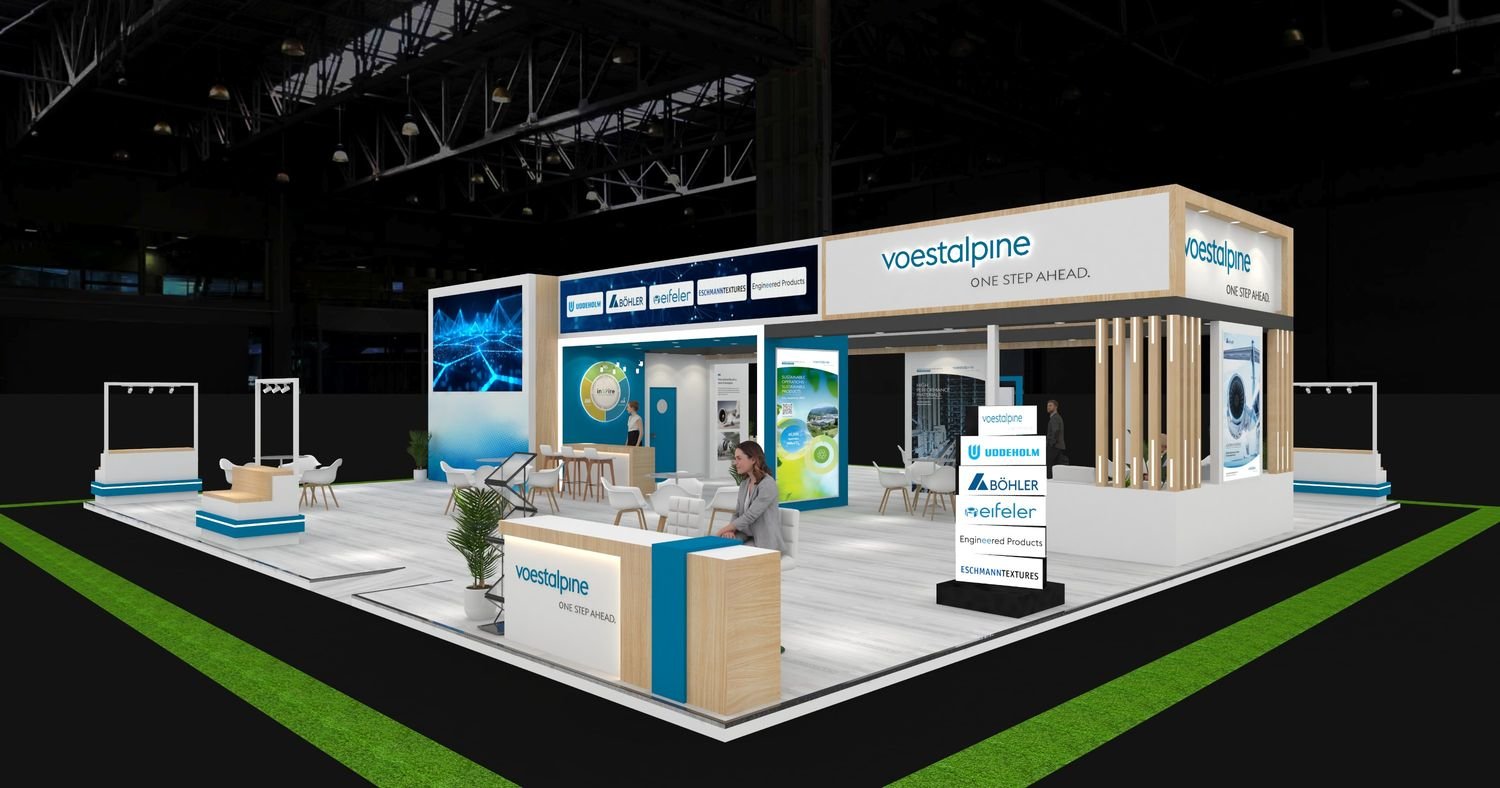 Open and Inviting Booth Layouts