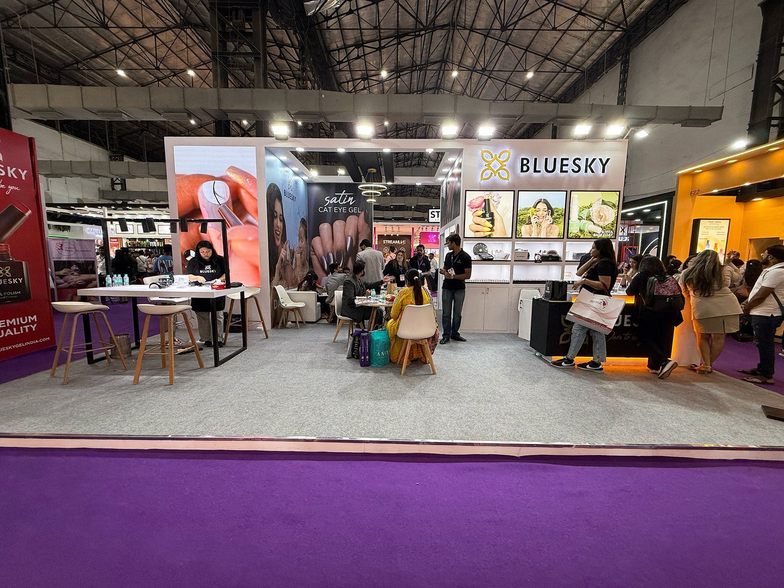 Booth design and fabrication for Delhi Jewellery & Gem Fair 2026