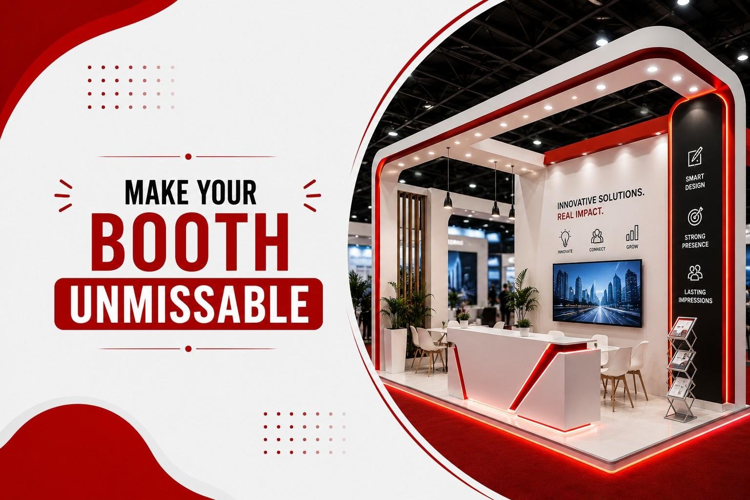 Transforming Trade Show Presence with a High-Impact Exhibition Booth Design in India