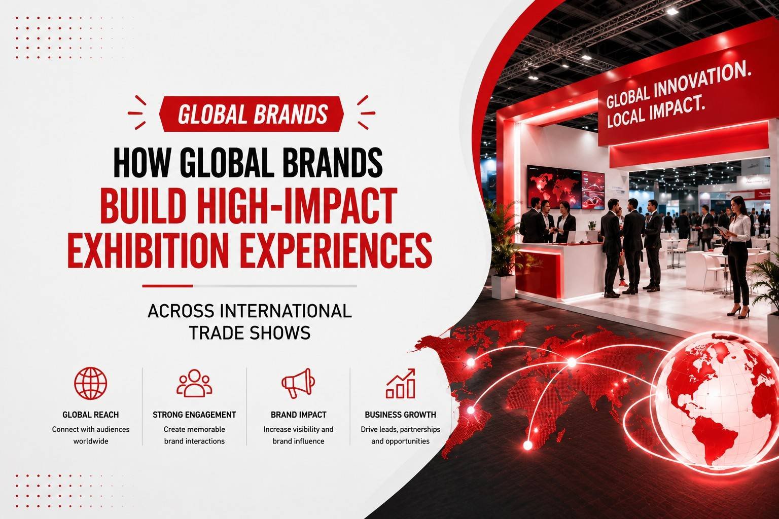 How Global Brands Build High-Impact Exhibition Experiences Across International Trade Shows