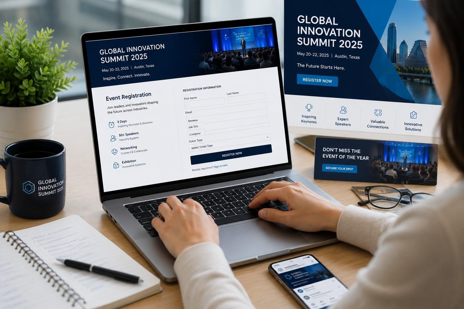 8–9 Months Before the Conference