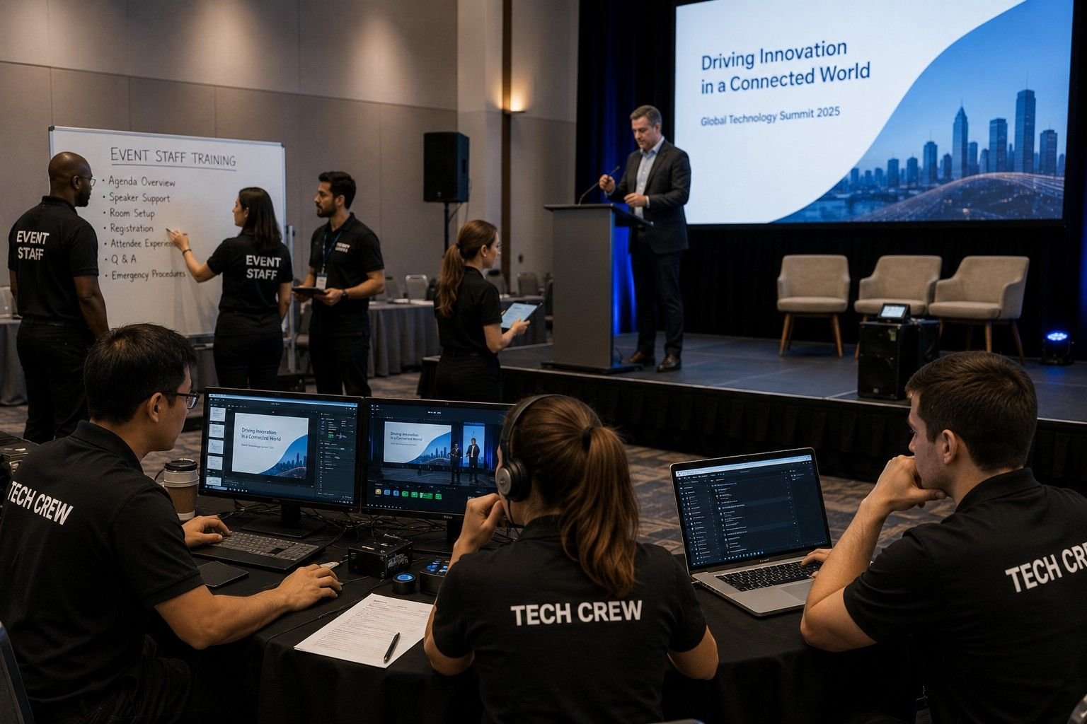4–5 Months Before the Conference