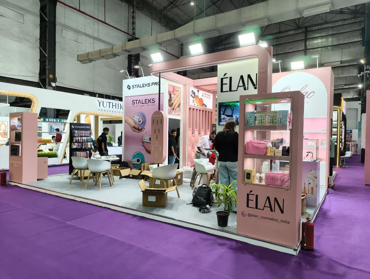 Booth builder for Cosmoprof India 2026