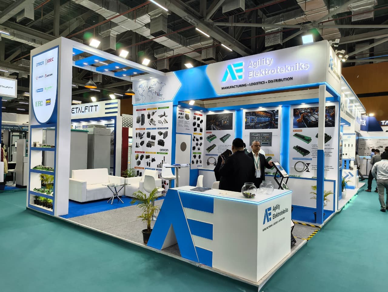 Booth design and fabrication for The Battery Show 2026