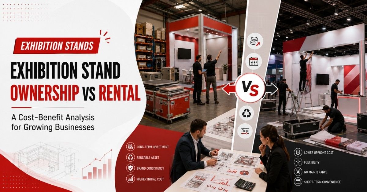 Exhibition Stand Ownership vs Rental: A Cost-Benefit Analysis for Growing Businesses