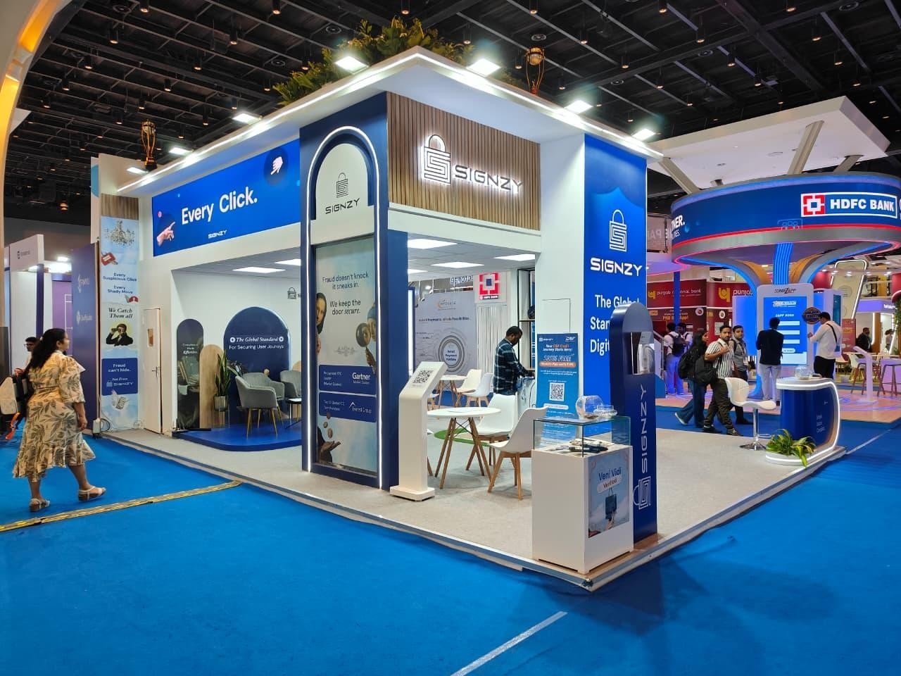 Custom booth fabrication for IFSEC India 2026