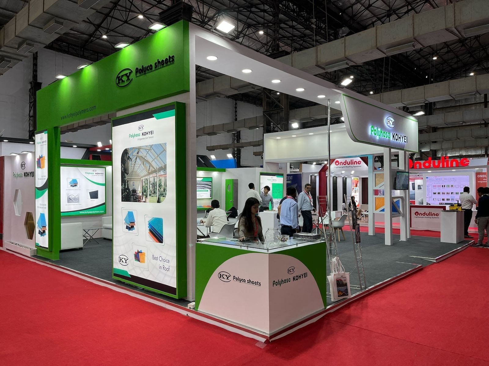 Booth design and fabrication for Windergy India 2026