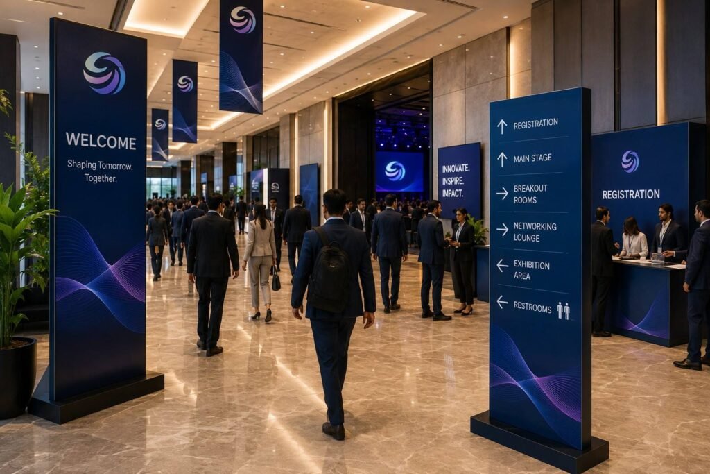 Why Corporate Event Signage Matters