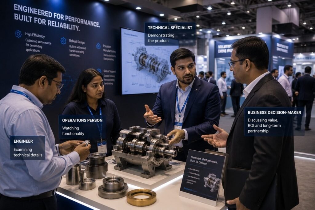 Live engineering product demonstration