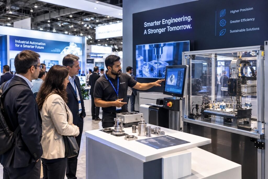 Industrial product demonstration