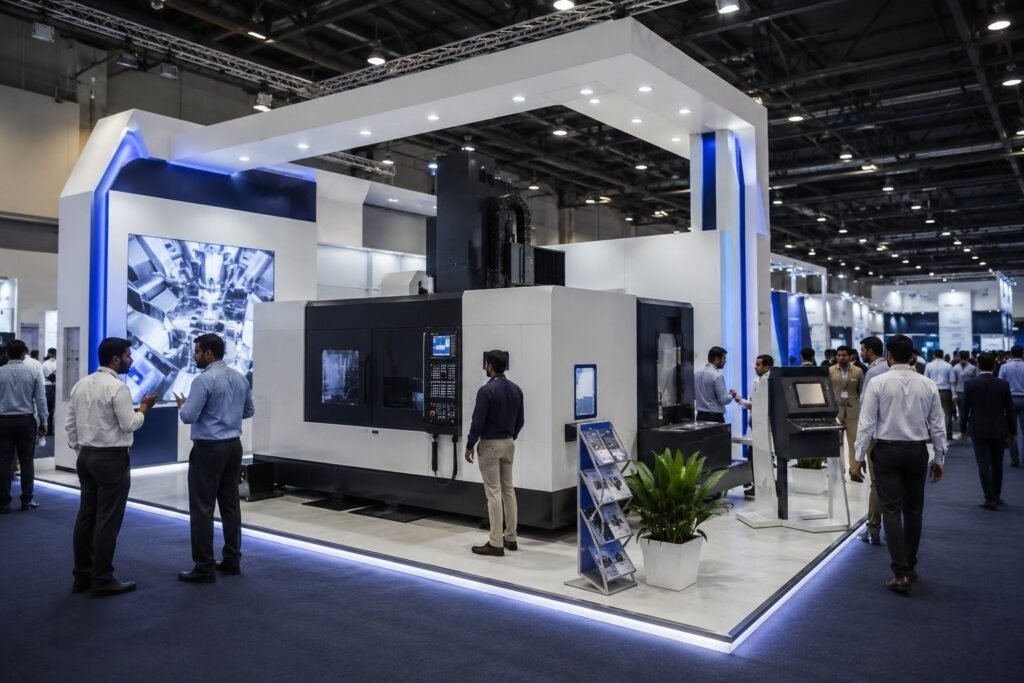 Engineering exhibition booth