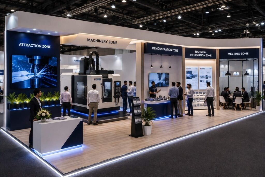 Industrial booth design
