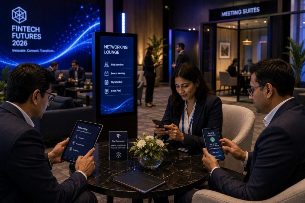 Fintech conference attendees