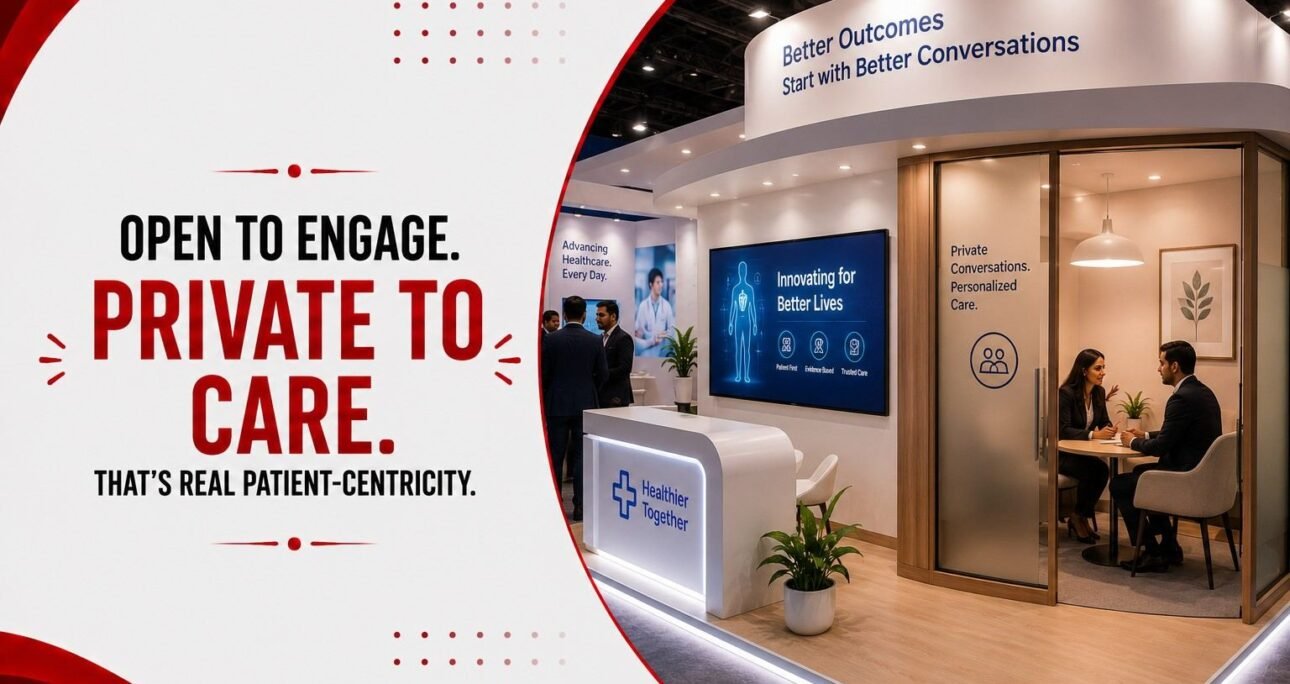 Healthcare Exhibition Booth Design: How to Balance Open Displays With Private Consultation Areas
