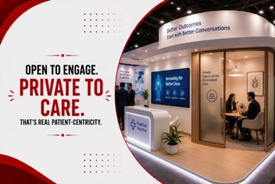 Healthcare Exhibition Booth Design: How to Balance Open Displays With Private Consultation Areas