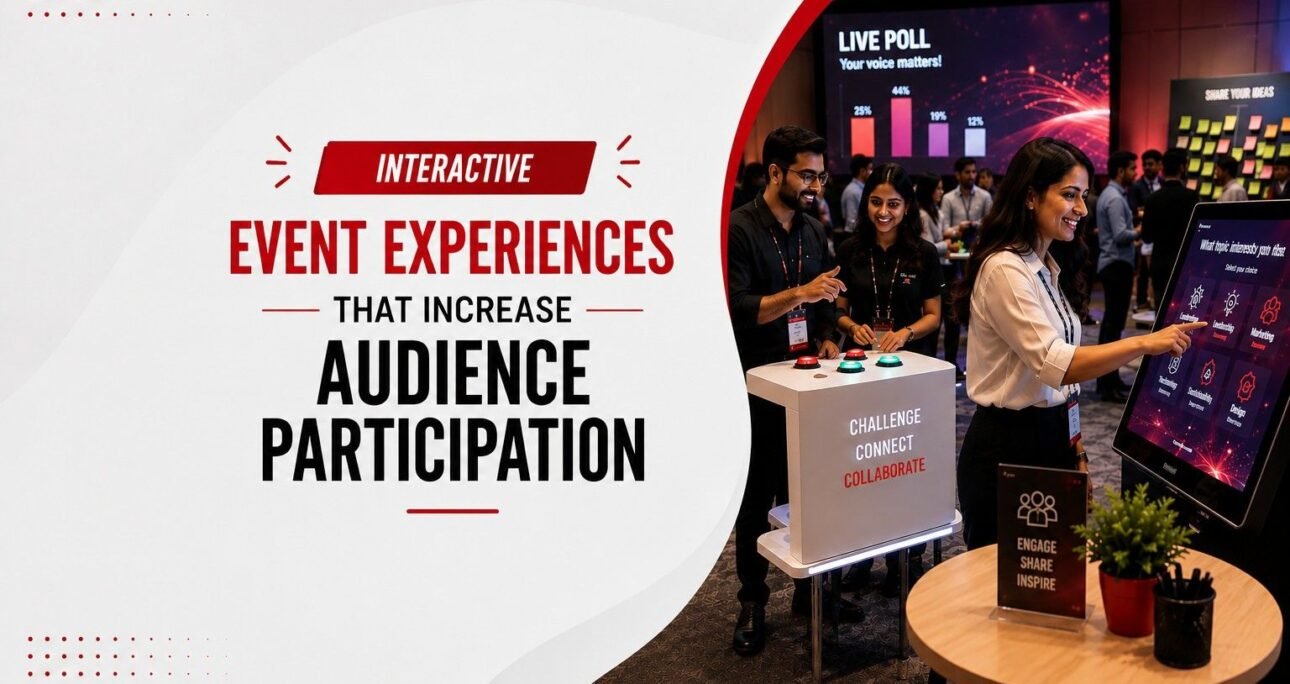 Interactive Event Experiences That Increase Audience Participation