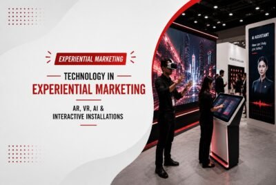 Technology in Experiential Marketing: AR, VR, AI, and Interactive Installations