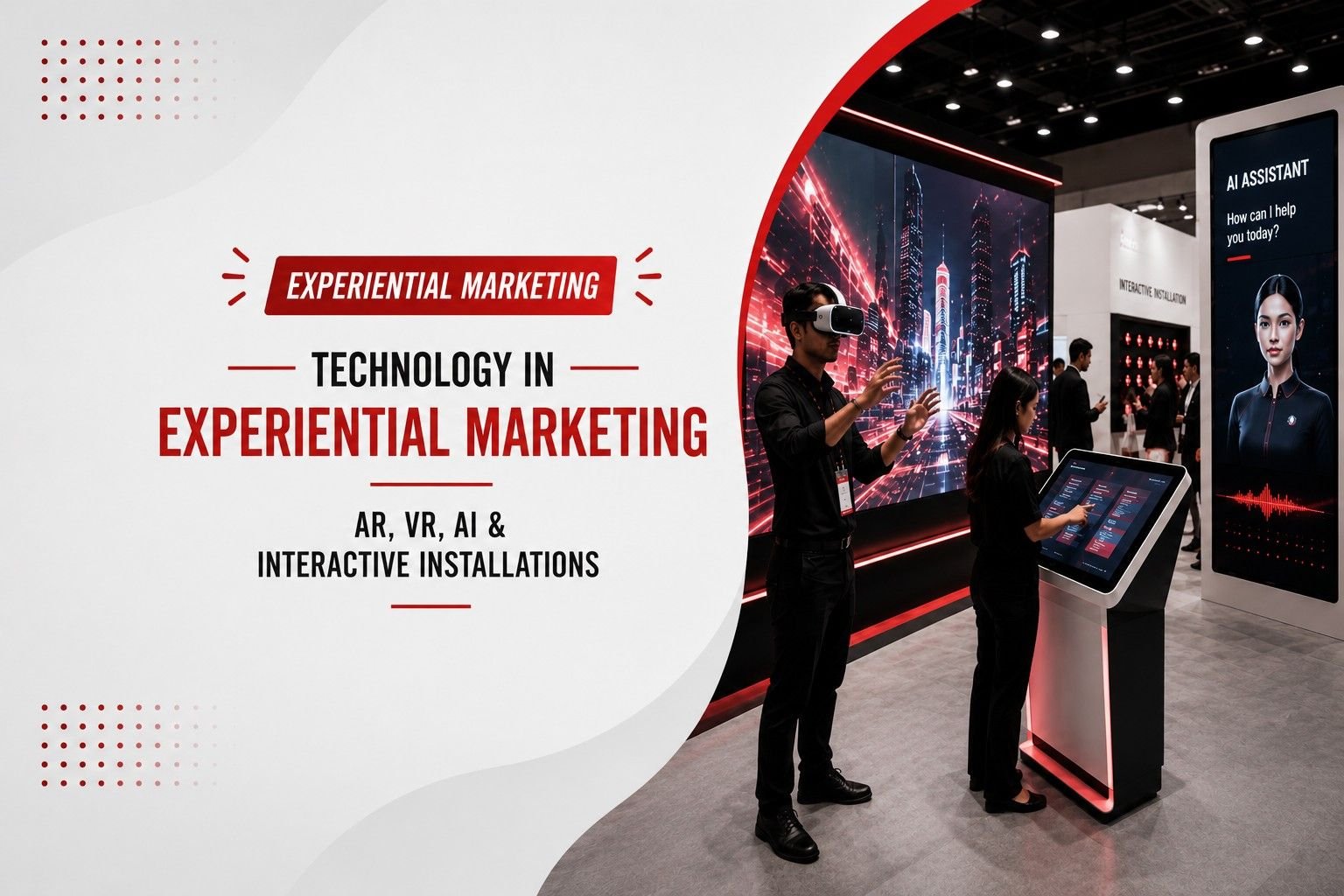 Technology in Experiential Marketing: AR, VR, AI, and Interactive Installations