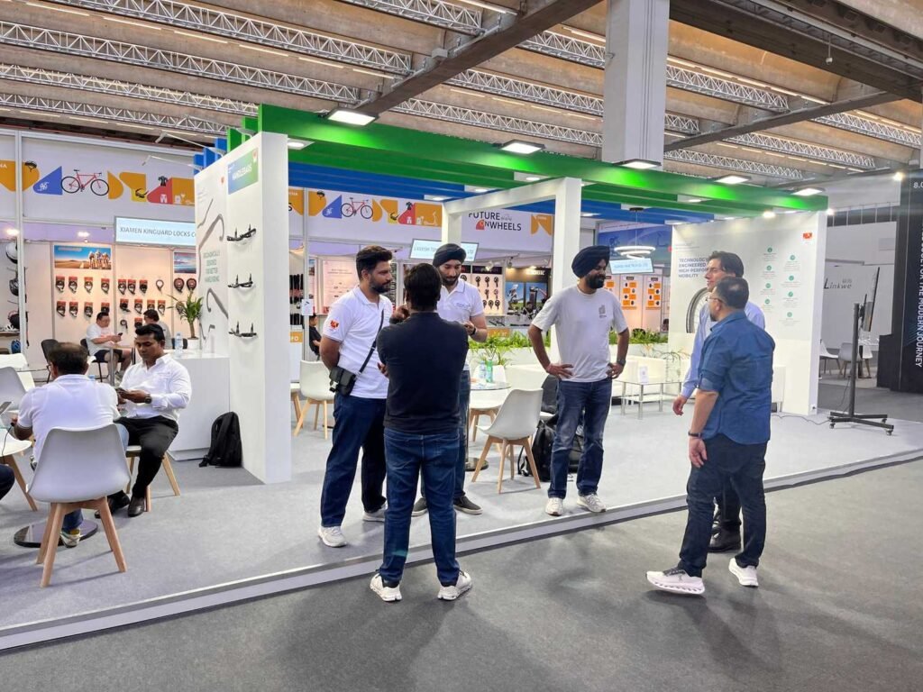 EUROBIKE booth by Young Mirchies