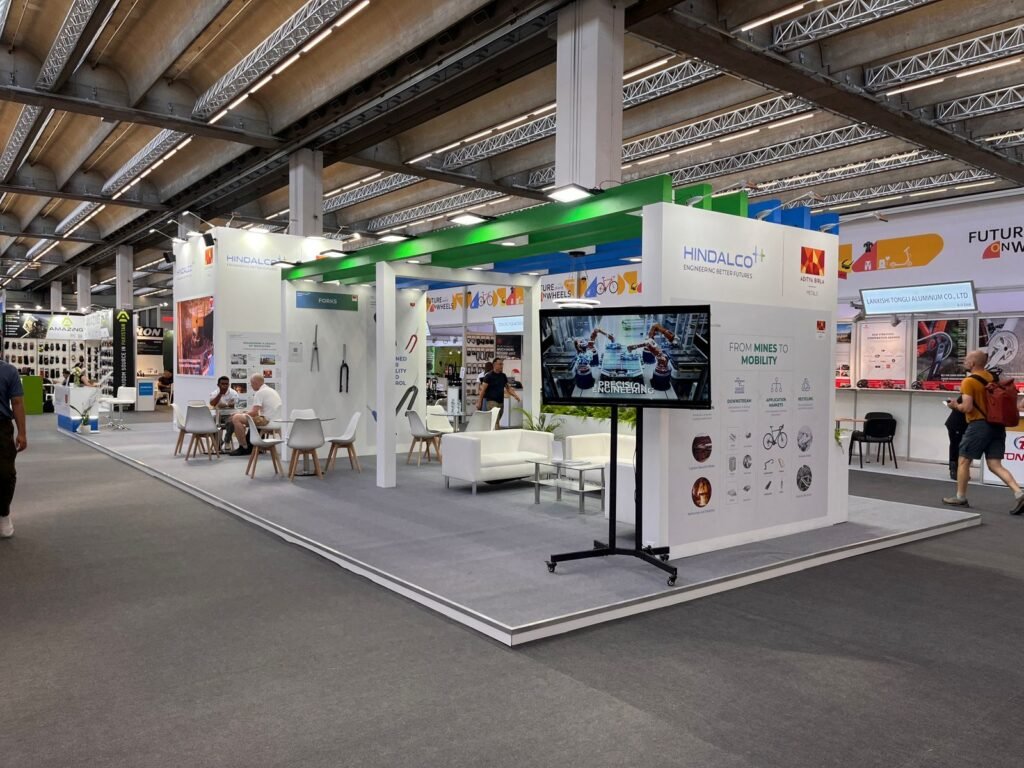 Hindalco trade show booth